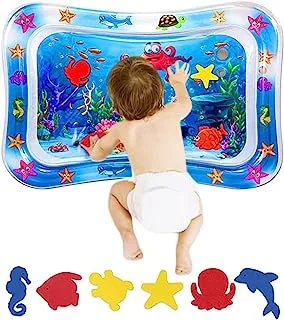 ECVV Tummy Time Water Mat Octopus Inflatable Baby Water Play Mat Sensory Toys Early Developmental Baby Toys for Newborn Girl & Boy