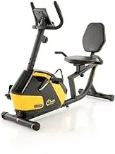 Healthcare GX525R Fixed Exercise Bike with Moving Seat, Multicolor
