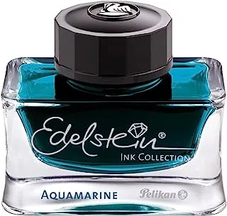 Pelikan Edelstein Bottled Ink for Fountain Pens, Aquamarine, 50ml, 1 Each (300025)