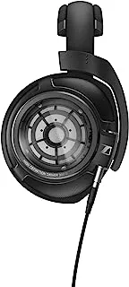 سماعات SENNHEISER HD 820 فوق الأذن الصوتية المرجعية - مشغلات المشعاع الحلقي مع تقنية عاكس الزجاج ، أغطية أذن مغلقة عازلة للصوت ، بما في ذلك كابل متوازن ، ضمان لمدة عامين (أسود)