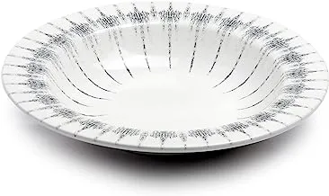 EDESSA Cosmic Porcelain Ceramic Soup Plate - 22cm - A Stylish and Functional Bowl for Soups and Stews