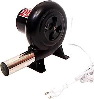 Portable Electric Barbecue Blower, 220V Centrifugal Blower Outdoor Picnic Charcoal Barbecue Smoker,40W
