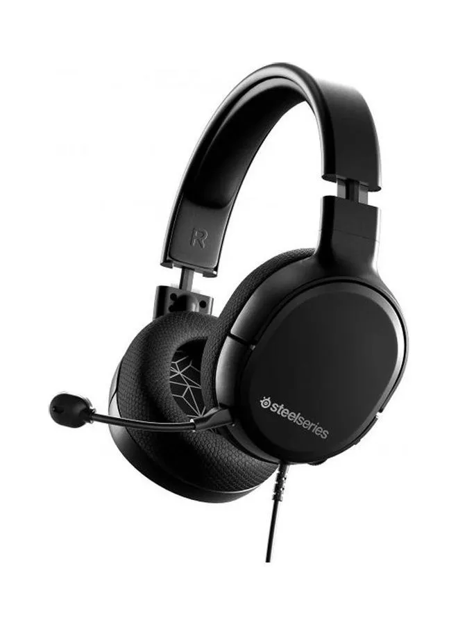 steelseries Arctis 1 Wired Gaming Headset - Detachable Clearcast Microphone - Lightweight Steel-Reinforced Headband - For Pc, Ps4, Xbox, Nintendo Switch, Mobile