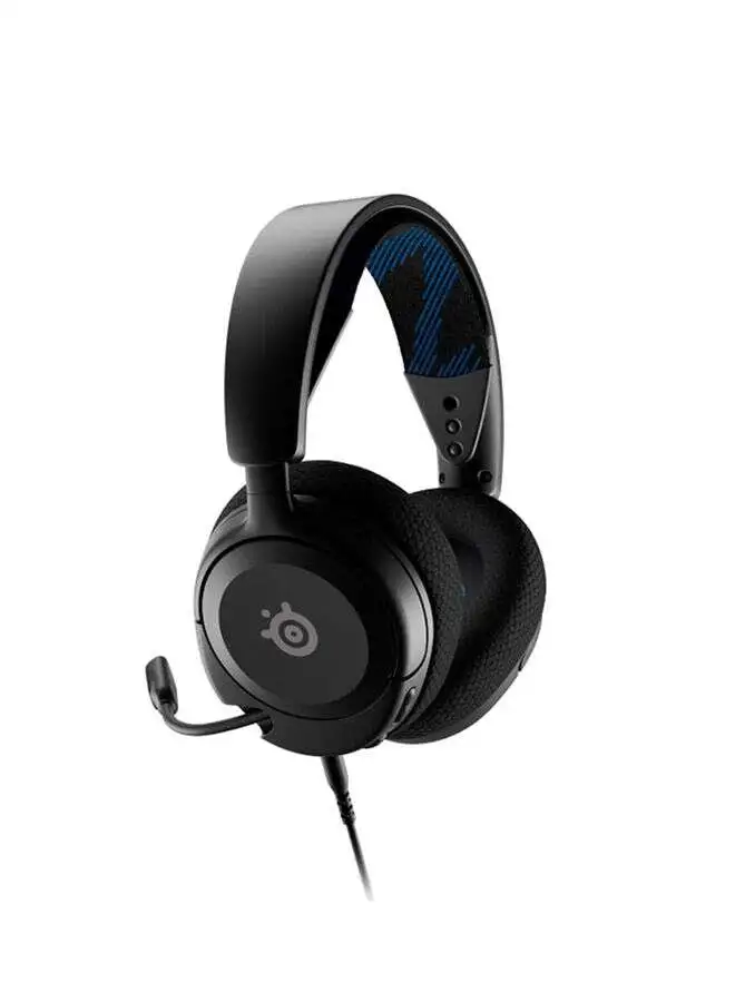 steelseries Arctis Nova 1P Multi-System Gaming Headset — Hi-Fi Drivers — 360° Spatial Audio — Comfort Design — Durable — Lightweight — Noise-Cancelling Mic — PS5/PS4, PC, Xbox, Switch