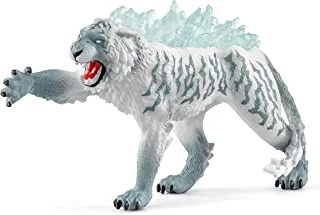 SCHLEICH 70147 Ice Tiger Eldrador Creatures Toy Figurine for children aged 7-12 Years