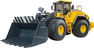 bruder 02458 Volvo Wheel L260H 1:16 Vehicle Site Construction Machine Loader Excavator Toy, Multicoloured