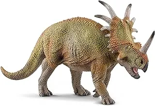 ديناصورات شلايك، ألعاب ديناصورات واقعية للأولاد والبنات، تمثال لعبة ستيراكوسورس، للأعمار من 4 سنوات فما فوق