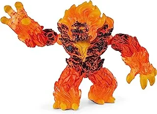 Schleich Eldrador Creatures, Mythical Creatures Toys for Kids, Lava Monster Action Figure, Lava Smasher, Ages 7+