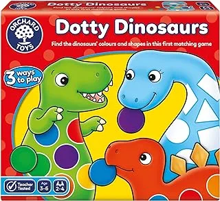 Orchard Toys Dotty Dinosaurs Game, Multi-Colour