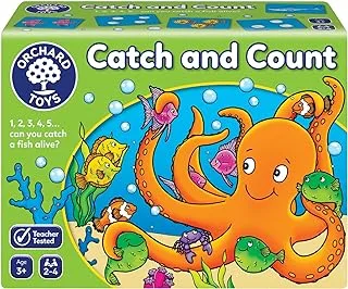 Orchard Toys Catch And Count Board Game, Multi-Colour