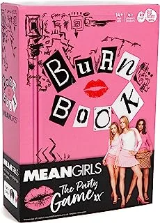 Big Potato Mean Girls Burn Book Party Card Game Family Board Game Based on The Comedy Movie, for Adults and Teens Ages 14 and up, Multicolor, 6061685