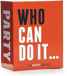 DSS Games Who Can Do It - Compete with Your Friends to Win These Challenges [A Party Game], 859575007187, WCDIv1
