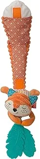 Infantino Go Gaga Jittery Fox Soft Baby Activity Plush Toy For 0 Months+ Multicolor