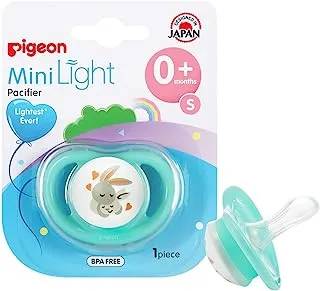 Pigeon, Minilight Pacifier, Ultra Light Weight, Soft Silicone, Bpa Free, S Size, Unisex