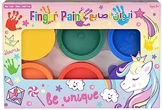 Finger Paint Set 140354 Six Colors