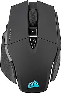 Corsair M65 RGB ULTRA WIRELESS, Tunable FPS Wireless Gaming Mouse (Sub-1ms SLIPSTREAM WIRELESS Technology, MARKSMAN 26,000 DPI Optical Sensor, Up to 120 hours of Battery Life) Black
