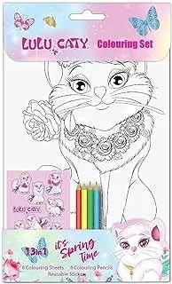 Lulu Caty 140970 Coloring Set Of 4 Pieces