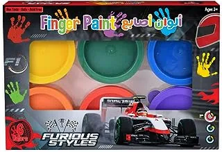 Finger Paint Set 140356 Six Colors