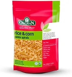 Orgran Rice& Corn Spirals Pasta, 250 g