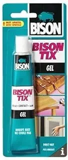 Bison TIX® Tube 50 ML Super-strong, gelified, universal contact adhesive