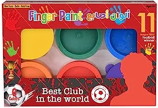 Finger Paint Set 140357 Six Colors