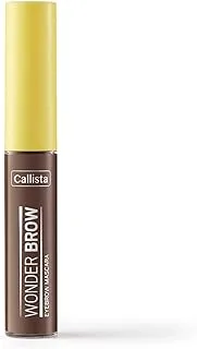 Callista Wonder Brow Eyebrow Mascara 4.5 ml, 03 Dark Brown
