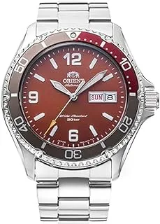 Orient Mechanical Sports Watch, Metal Strap - (RA-AA0820R) 41.8mm Red, Red, 41.8mm, Red, 41.8mm, Retro