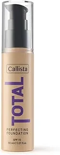 Callista Total SPF 15 Perfecting Foundation 30 ml, 232 Light Beige
