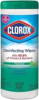 Clorox Fresh Scent Disinfecting Wipes 35 Wipes (Packaging may vary)