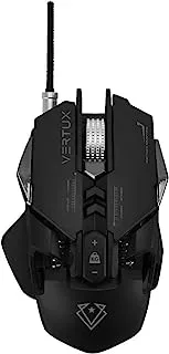 Indium Gaming Optimized Precision Wired Mouse upto 3200 DPI Grey