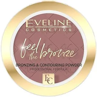 Eveline Cosmetics Feel The Bronze Face Powder 4 gm, 02 Chocolate Cake