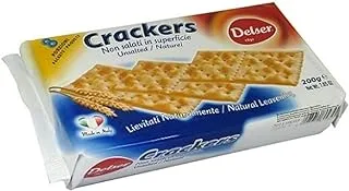 Delser Unsalted Crackers, 200 g