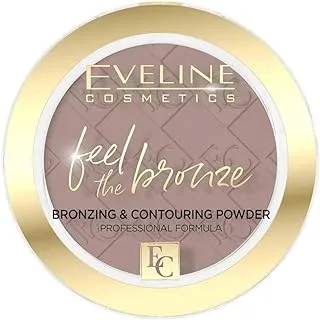 Eveline Cosmetics Feel The Bronze Face Powder 4 gm, 01 Milky Way