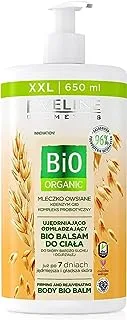 Eveline Cosmetics Bio Organic Firming and Rejuvenating Body Balm with Oat Milk 650 ml