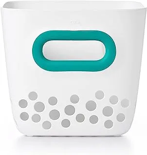 OXO Tot Bath Toy Bin، Teal، 1 Count (Pack of 1)