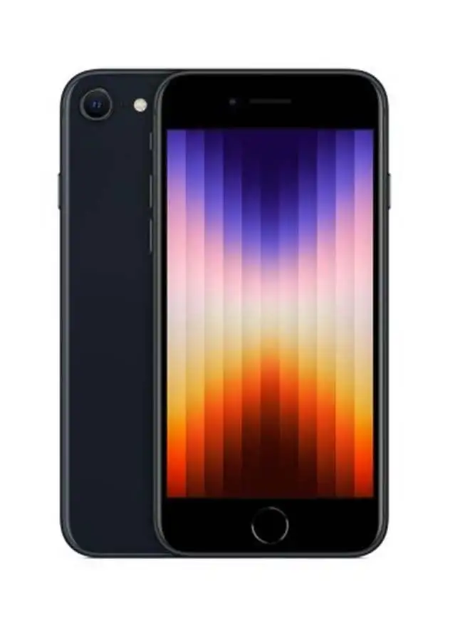 Apple iPhone SE 2022 (3rd Generation) 64GB Midnight  5G - KSA Version