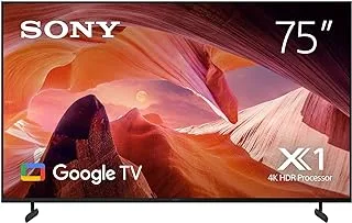 Sony BRAVIA 75 Inch TV LED 4K UHD HDR Smart Google TV - KD-75X80L (2023 Model)