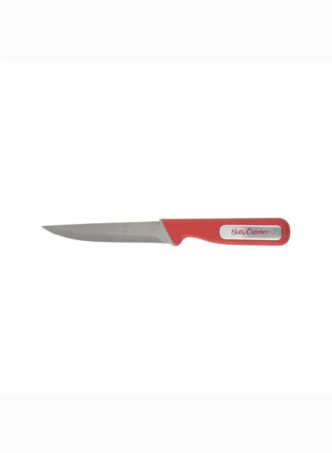 Betty Crocker Betty Crocker Utility Knife 12.8Cm Red