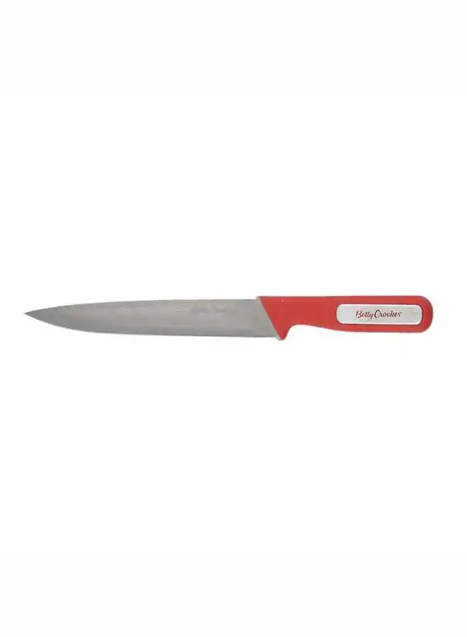 Betty Crocker Betty Crocker Carving Knife 20.5Cm Red