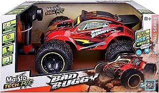 Maisto 1:43 Scale Off Scale Road Attak Remote Control Bad Buggy, Red