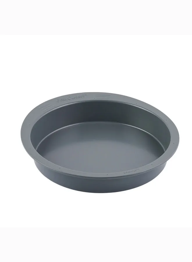 Betty Crocker Betty Crocker Non-Stick Round Baking Pan 23.5Cm Grey