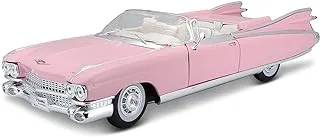 Maisto Diecast Premiere Edition 1959 Cadillac Eldorado Biarritz Model Car, Pink, 1:18, 36813