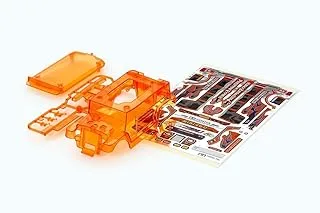 مجموعة أجزاء الجسم تاميا ميني 4WD GUP Dyipne، برتقالي شفاف