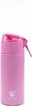 Tiny Wheel Stainless Steel Spray Bottle, 400 ml Capacity, Pink