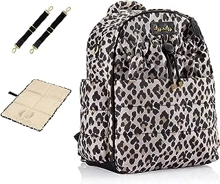 Itzy Ritzy Unisex Baby Dream Backpack, Leopard, 14.5x8.5x16 Inch (Pack of 1)