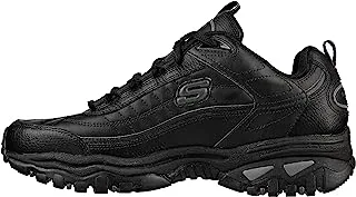Skechers Men s Energy Afterburn Lace-Up Sneaker, Black Grey 01 Grau, 7.5 UK