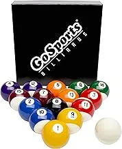 GoSports Regulation Billiards Balls Complete Set of 16 Professional Balls, One Size