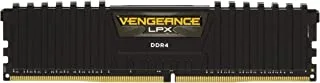 Corsair CMK4GX4M1A2400C16 Vengeance LPX 4GB (1 x 4GB) DDR4 DRAM 2400MHz (PC4-19200) C16 Memory Kit, Black