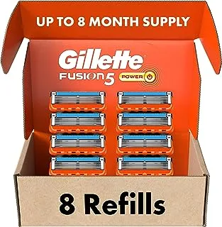 Gillette Fusion Power Men's Razor Blades - 8 Refills