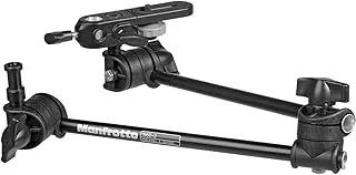 Manfrotto 196B-2 143BKT ذراع مفصلي مفرد من قسمين مع حامل كاميرا (أسود)